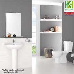 Show details for POLO floor-standing bathroom set Picture of POLO floor-standing bathroom set